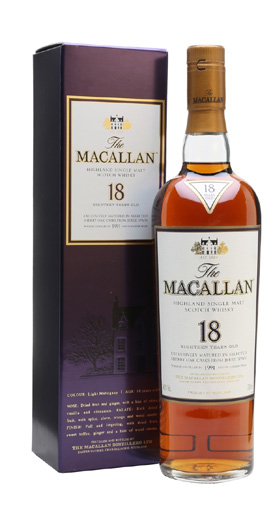 麦卡伦18年威士忌