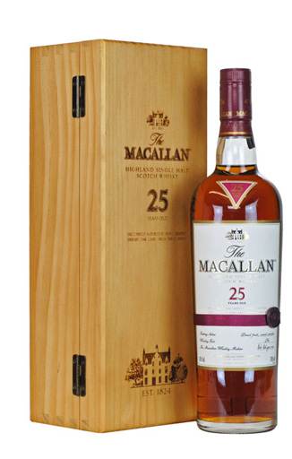 麦卡伦25年威士忌